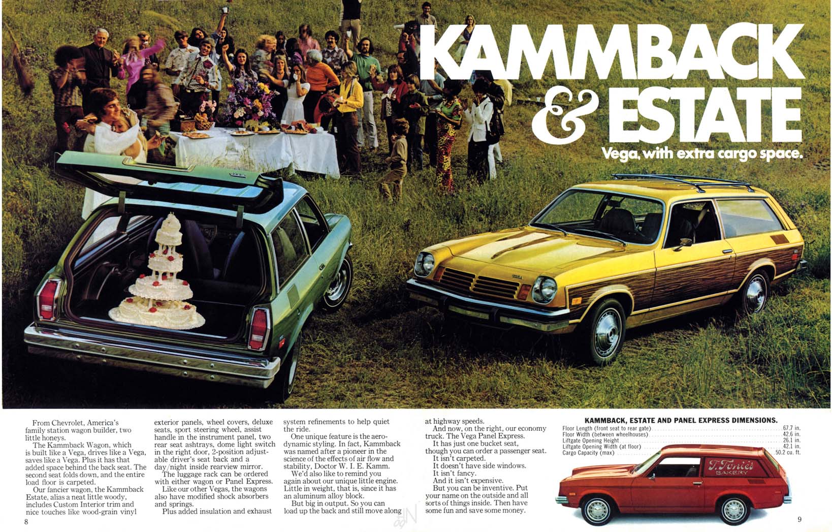 1974 Chevrolet Vega Brochure Page 7
